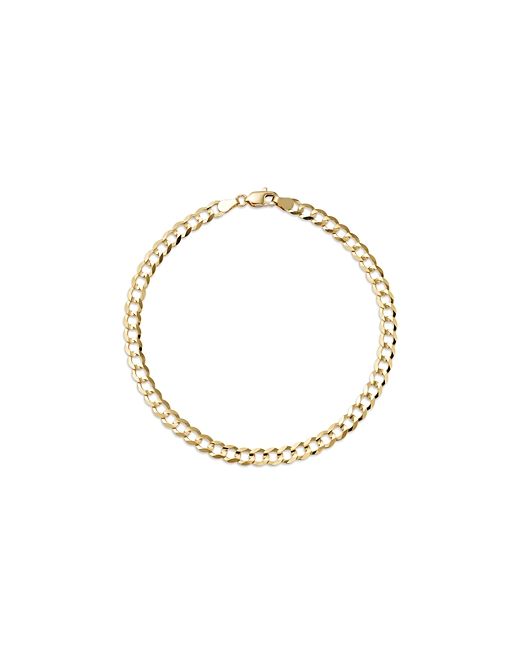 Bloomingdale's Curb Link Chain Bracelet in 14K Yellow 100 Exclusive