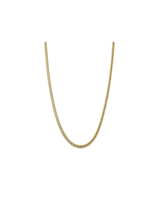 Bloomingdale's Square Franco Link Chain Necklace in 14K Yellow 24 100 Exclusive