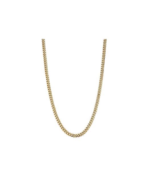 Bloomingdale's Miami Cuban Link Chain Necklace in 14K Yellow 24 100 Exclusive