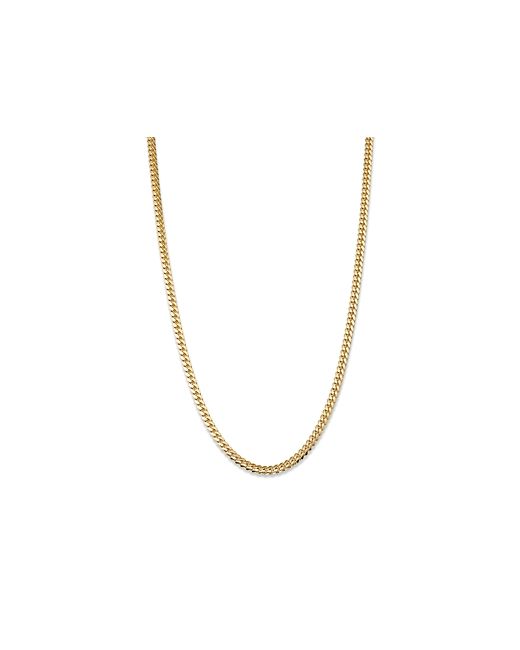 Bloomingdale's Miami Cuban Link Chain Necklace in 14K Yellow 24 100 Exclusive