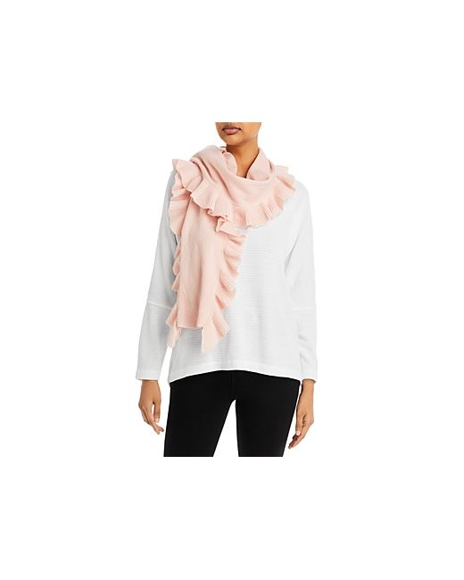C By Bloomingdale's Cashmere Ruffle Scarf 100 Exclusive