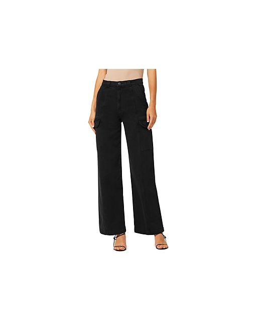 Hudson High Rise Wide Leg Jeans in