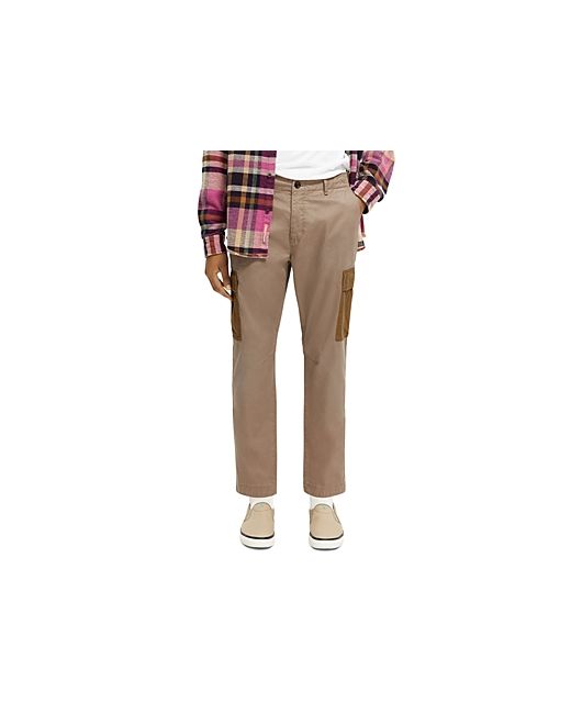 Scotch & Soda The Drift Regular Tapered-fit Colorblocked Cargo Pants
