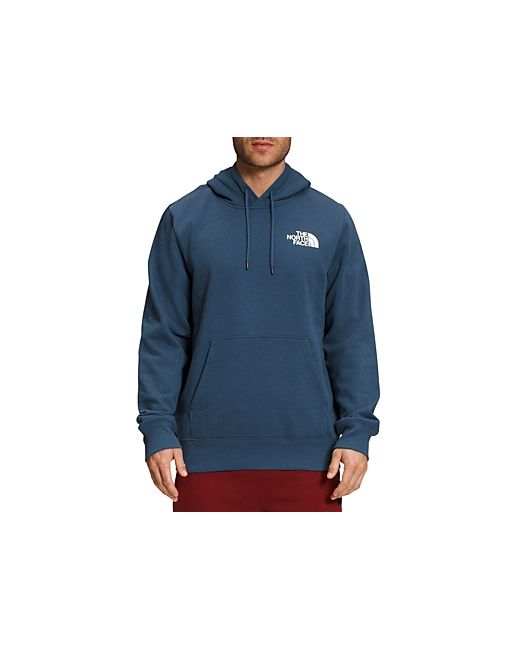 The North Face Box Nse Cotton Blend Logo Print Standard Fit Hoodie