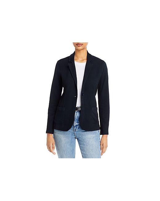 Majestic Filatures One Button Ribbed Blazer