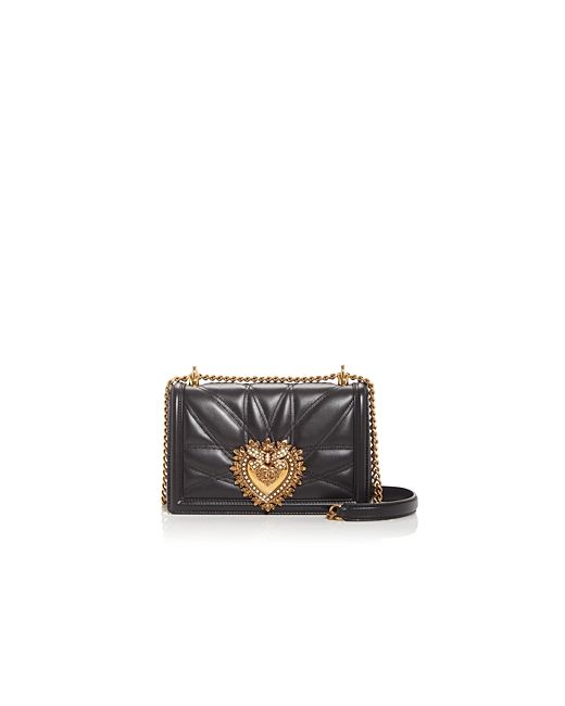 Dolce & Gabbana Embellished Quilted Shoulder Bag