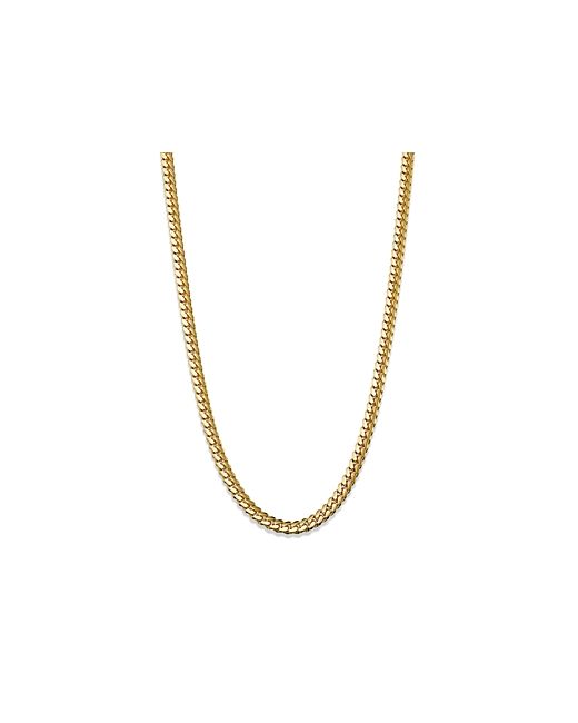Bloomingdale's Miami Cuban Link Chain Necklace in 14K Gold 22 100 Exclusive