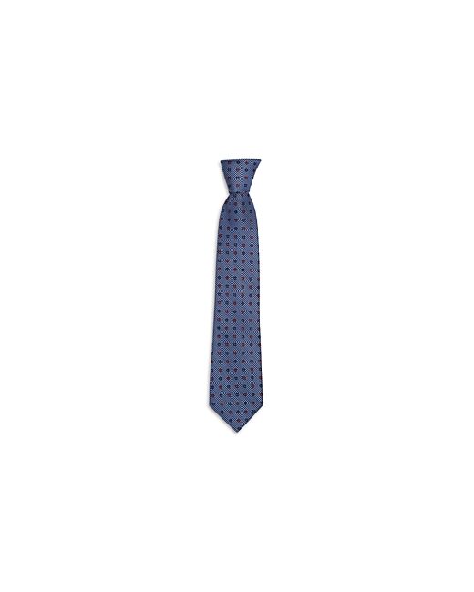 The Men's Store At Bloomingdale's Medallion Grid Silk Classic Tie 100 Exclusive