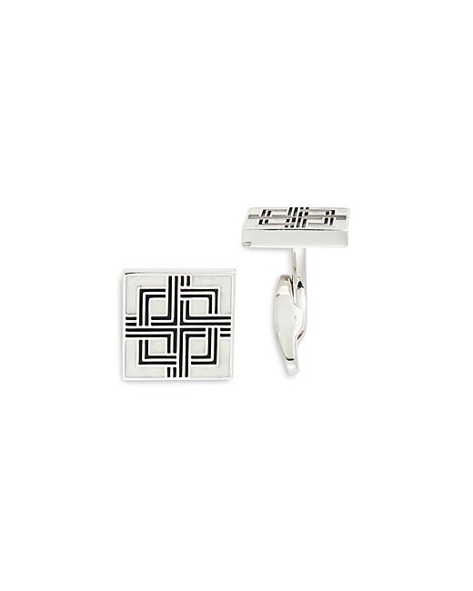 Link UP Square Mother Of Pearl Cufflinks
