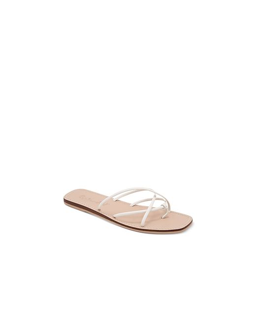 Splendid Fern Square Toe Thong Slide Sandals