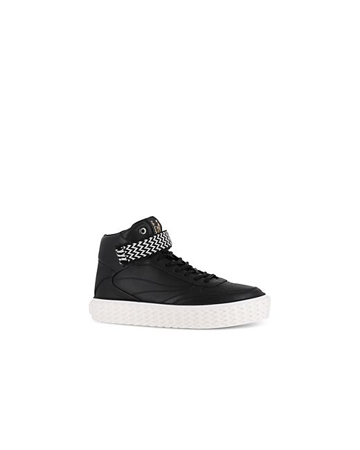 Lanvin Curbies 2 Lace Up High Top Sneakers