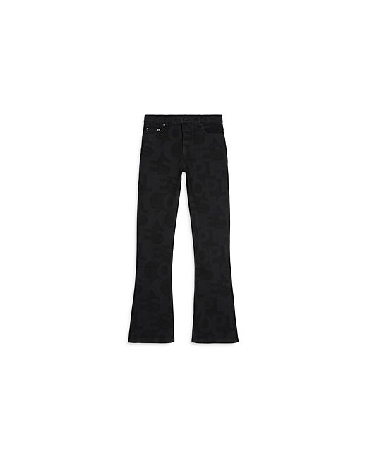 The Kooples High Rise Flare Leg Jeans in Logo