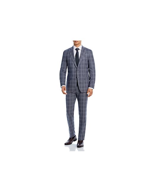 Hart Schaffner Marx New York Regular Fit Plaid Suit