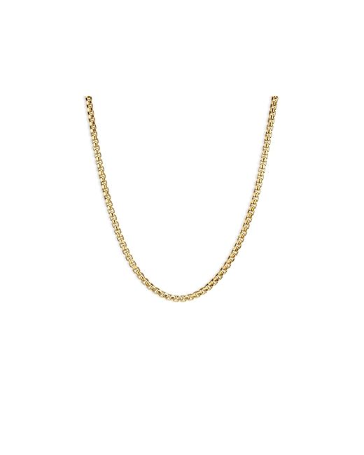 David Yurman Box Chain Necklace in 18K Gold