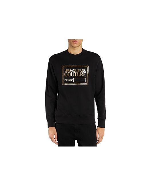 Versace Jeans Couture Piece Number Foiled Logo Sweatshirt