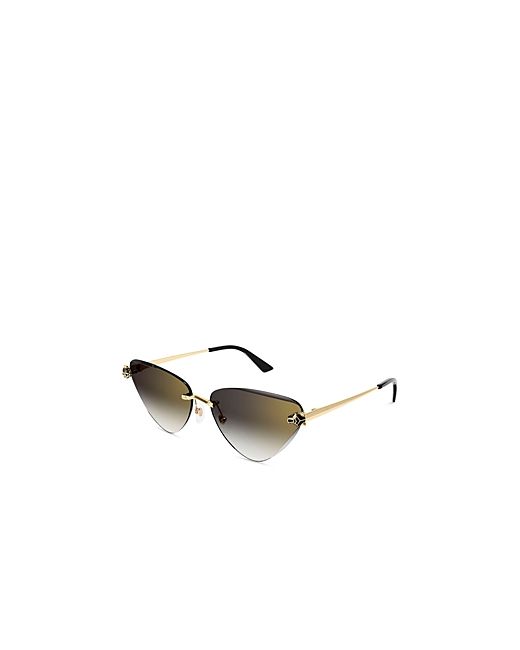 Cartier Kering Panthere Classic Cat Eye Sunglasses 62mm