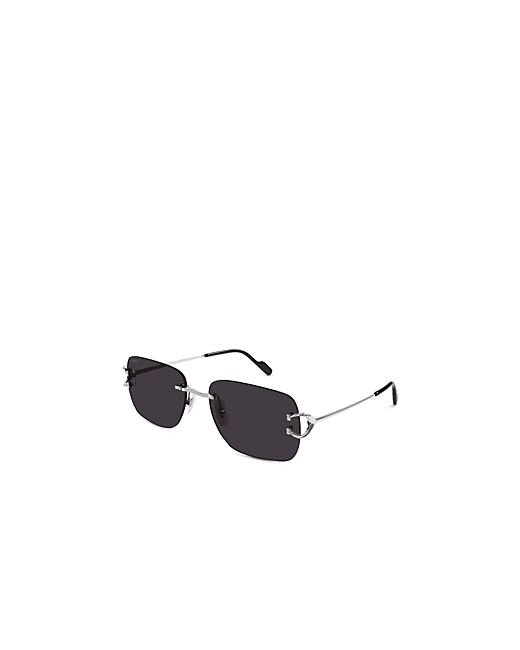 Cartier Kering Signature C Rectangular Sunglasses 59mm