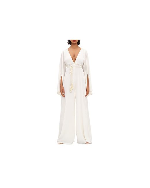 Andrea Iyamah Lili Belted Jumpsuit Swim Cover-Up