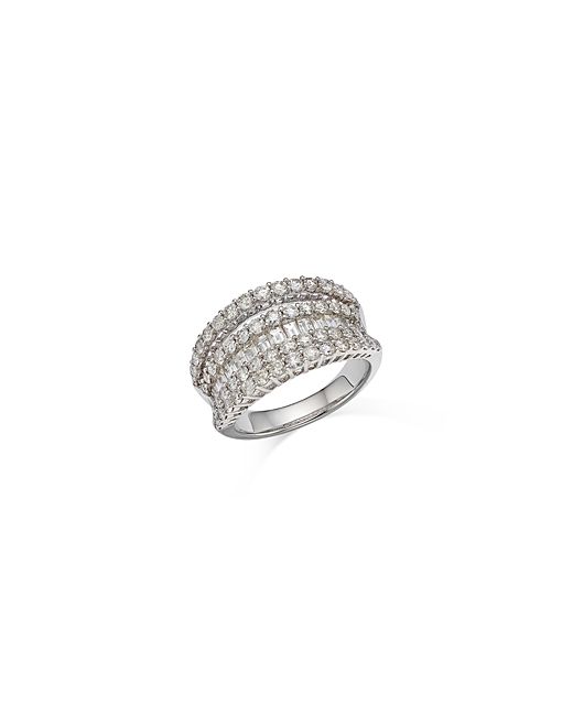 Bloomingdale's Diamond Multilevel Multirow Statement Ring in 14K Gold 2.17 ct. t.w. 100 Exclusive