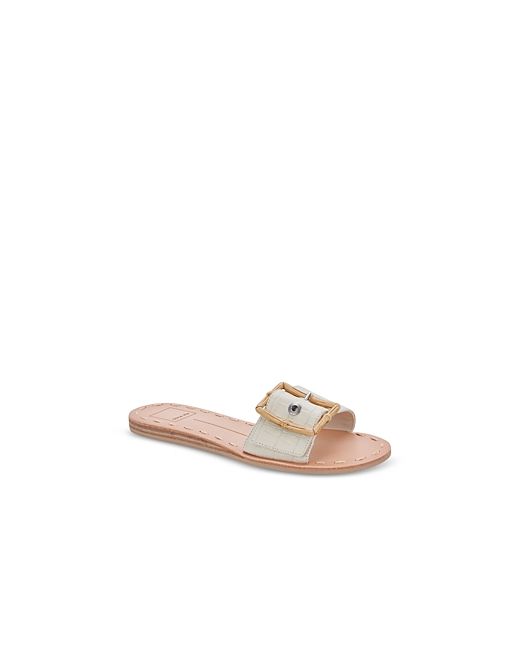 Dolce Vita Dasa Slip On Buckled Slide Sandals