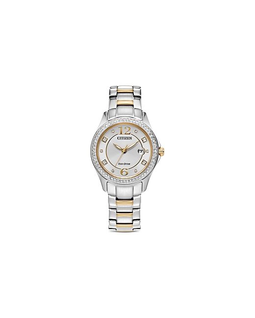 Citizen Eco Two Tone Stainless Steel Watch 30.5mm