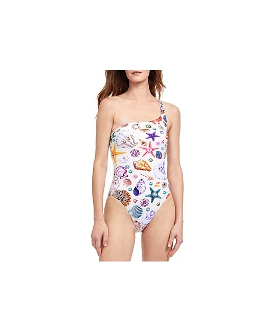 Gottex One Shoulder Printed Piece Swimsuit