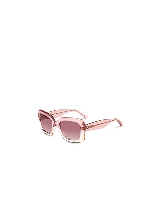 Kate Spade New York Bellamy Rectangular Sunglasses 52mm