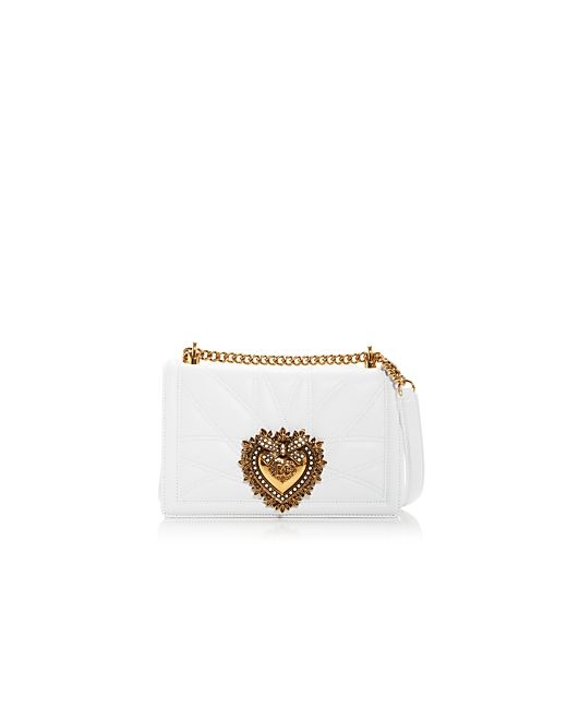Dolce & Gabbana Embellished Quilted Shoulder Bag