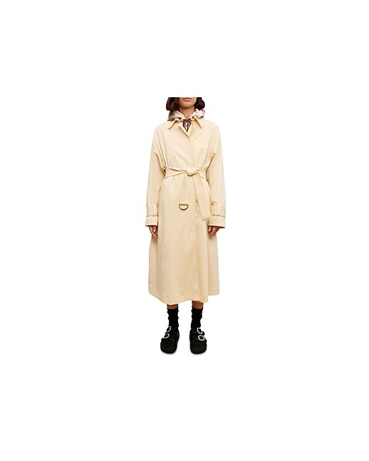 Maje Garica Belted Trench Coat