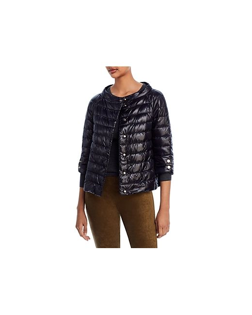 Herno Cropped Down Puffer Jacket