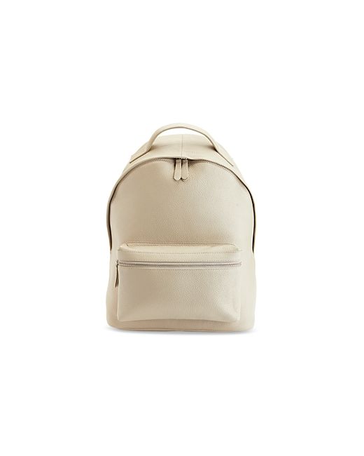 ROYCE New York 13 Laptop Pebbled Leather Backpack