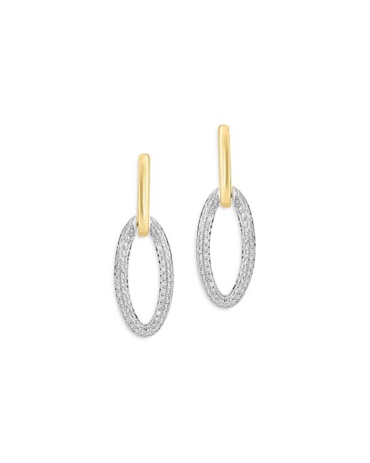 Bloomingdale's Diamond Link Drop Earrings in 14K Yellow Gold 0.62 ct.t.w 100 Exclusive