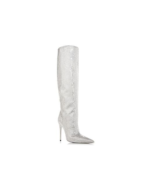 Dolce & Gabbana Embellished High Heel Boots