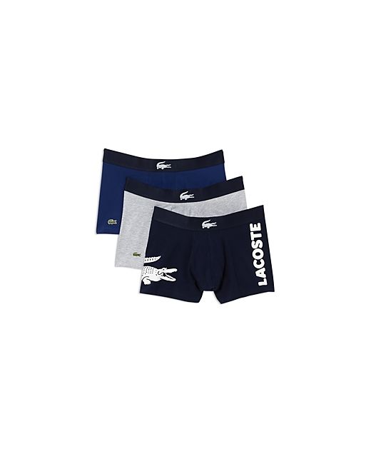 Lacoste Cotton Stretch Trunks Pack of 3