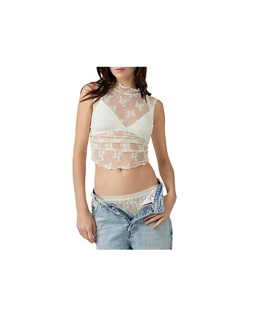Free People Solid Nice Try Muscle Top