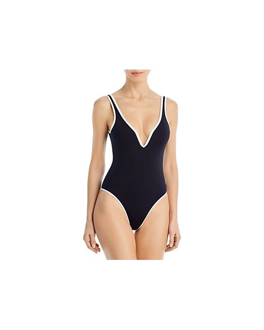 L*Space Coco Deep V Neck Swimsuit