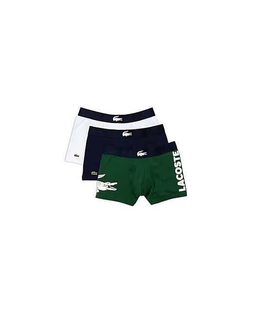 Lacoste Cotton Stretch Trunks Pack of 3