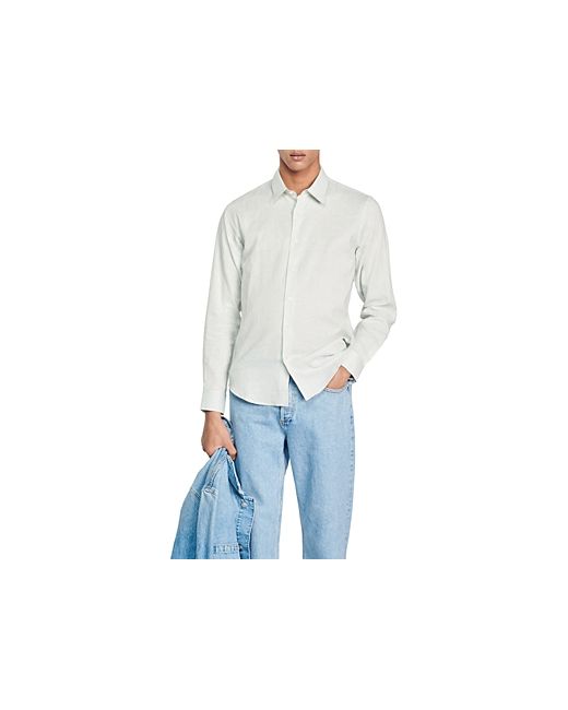 Sandro Classic Fit Button Down Shirt