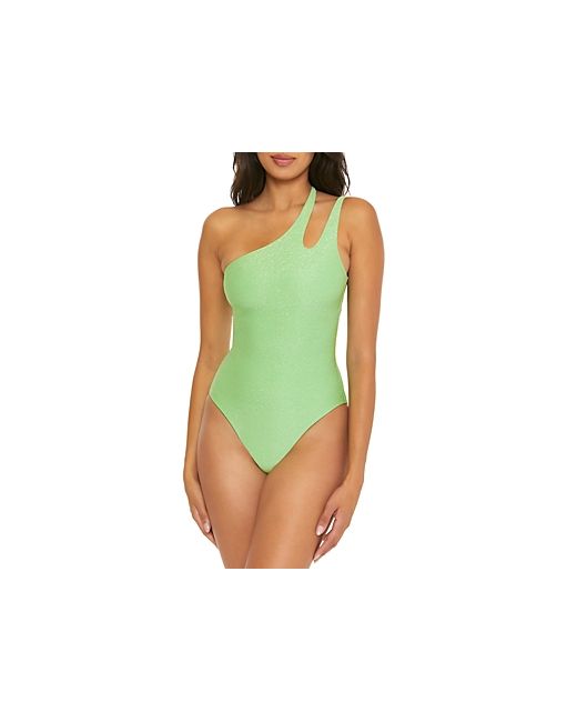 BECCA by Rebecca Virtue Violet Glimmer One Piece Swimsuit