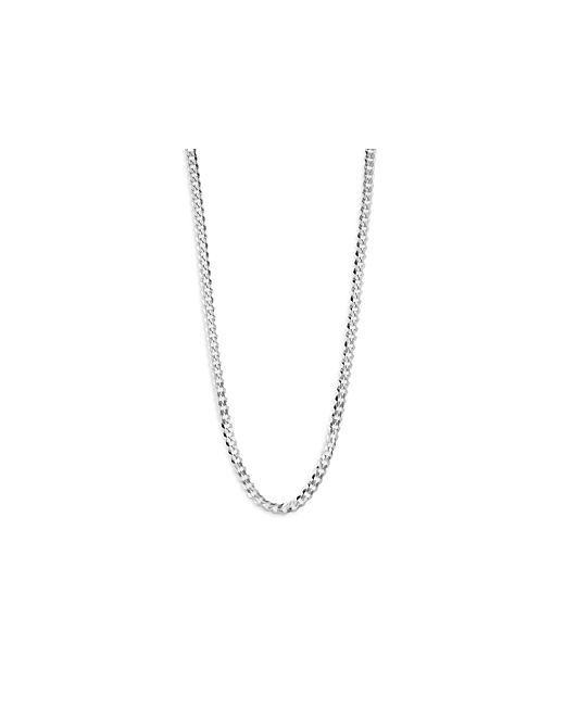 Milanesi And Co Sterling Curb Chain Necklace 5mm 20