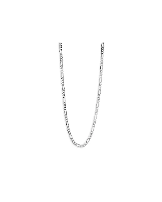 Milanesi And Co Sterling Figaro Chain Necklace 5mm 20