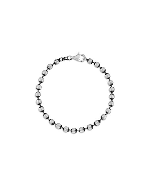 Milanesi And Co Sterling Oxidized Ball Chain Bracelet