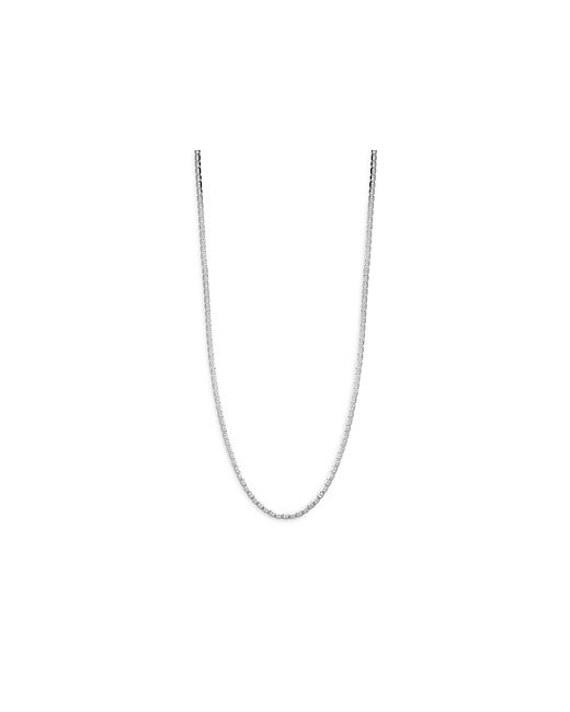 Milanesi And Co Sterling 4mm Mariner Link Chain Necklace 20