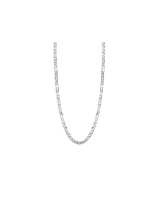 Milanesi And Co Sterling 7mm Mariner Link Chain Necklace 20
