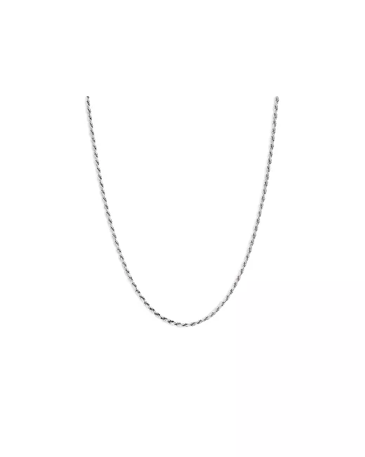 AllSaints Rope Chain Necklace in Sterling 20