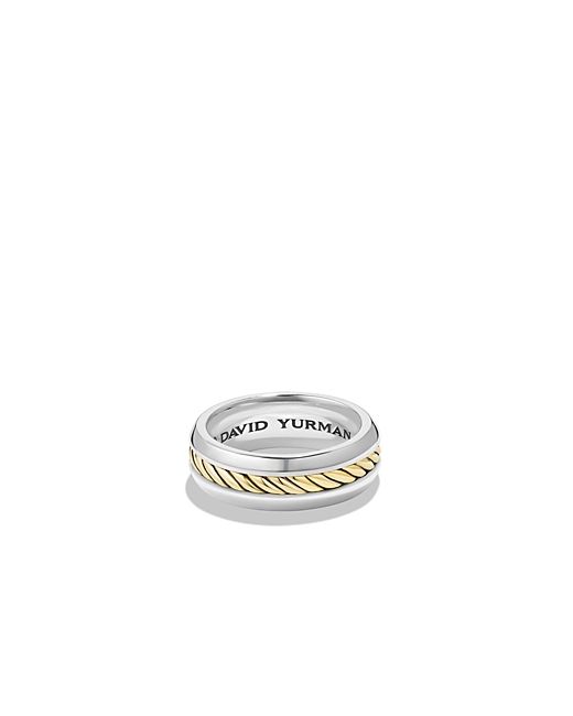 David Yurman Cable Classic Ring with 18K