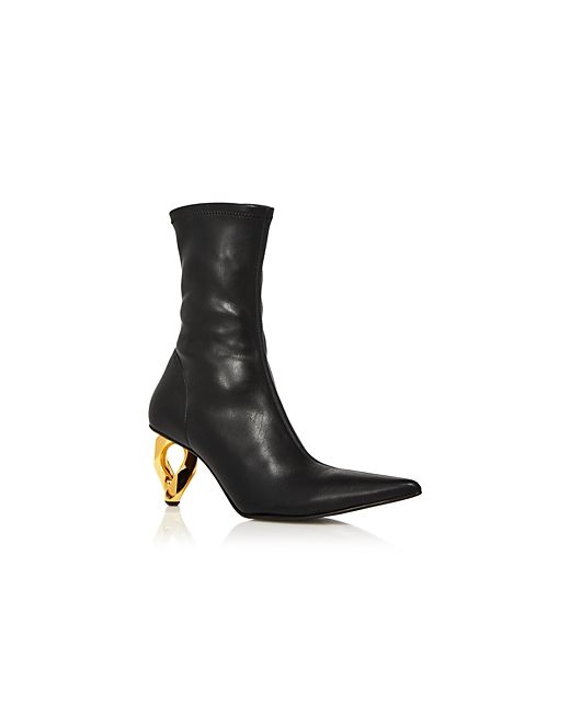 J.W.Anderson Pointed Toe Chain Heel Boots