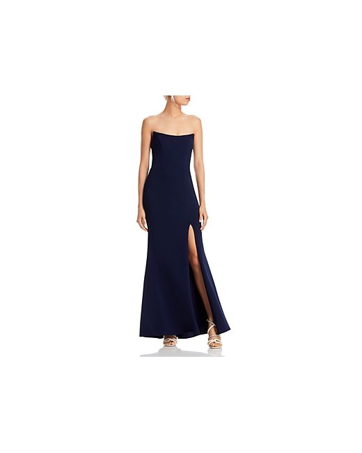 Aqua Strapless Gown 100 Exclusive