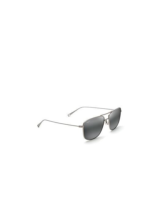 Maui Jim Mikioi Aviator Polarized Sunglasses 54mm