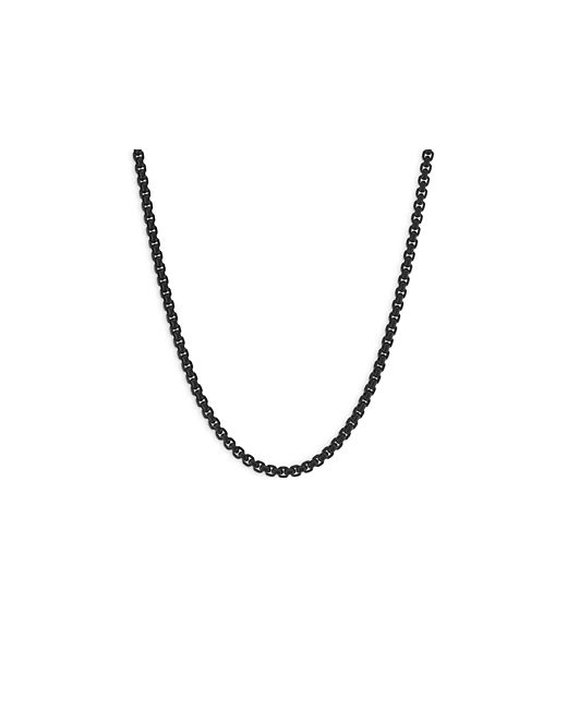 David Yurman 14K Yellow Gold Acrylic Stainless Steel Dy Bel Aire Box Link Chain Necklace 18